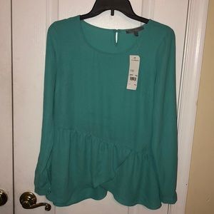 My Collection women’s green long sleeve top small